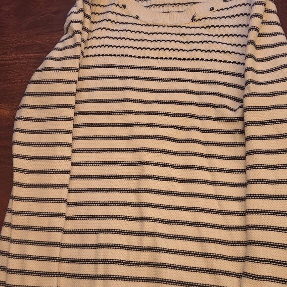 Sweater Jumper stripped medium 100% Cotton (Kenar) - Picture 2 of 2